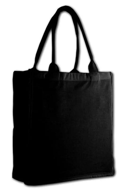 100% Cotton Fancy Shopper Tote Bags Wholesale