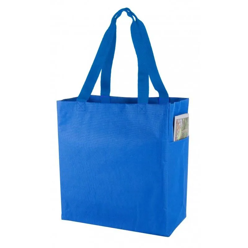 12 ct Polyester Value Essential Tote Bags Large Size - By Dozen