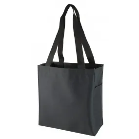 12 ct Polyester Value Essential Tote Bags Large Size - By Dozen