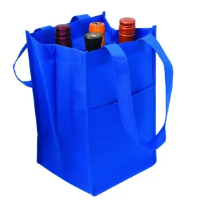 4 Bottle Wine Bags - Unprinted