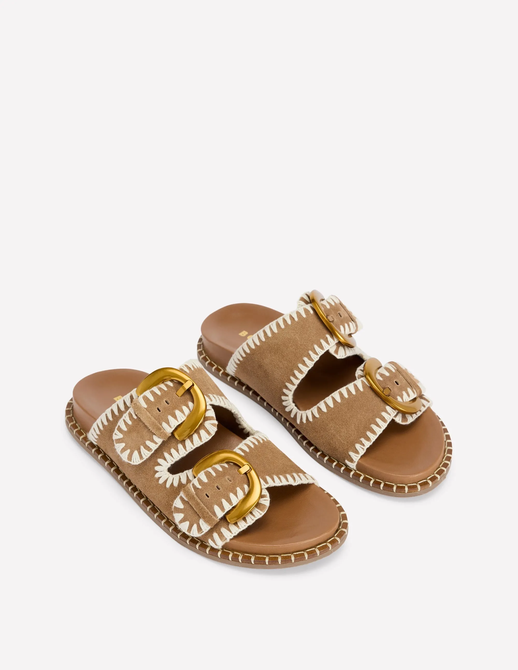 Alberta Footbed Sandal-Tan