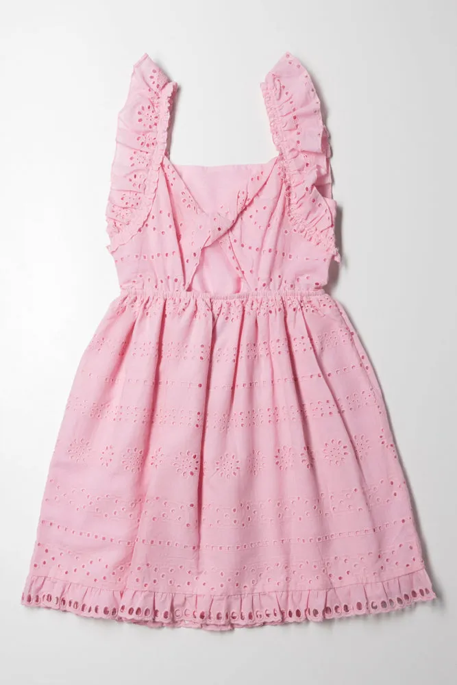 Anglaise Dress Pink