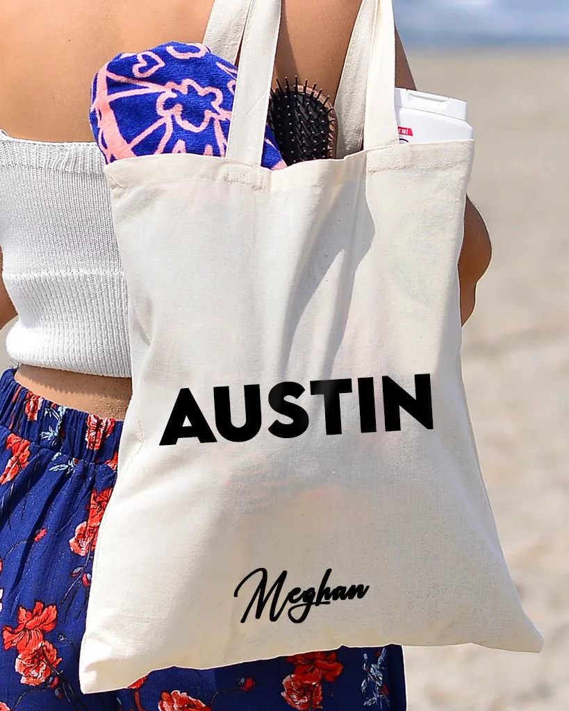 Austin Tote Bag - City Tote Bags