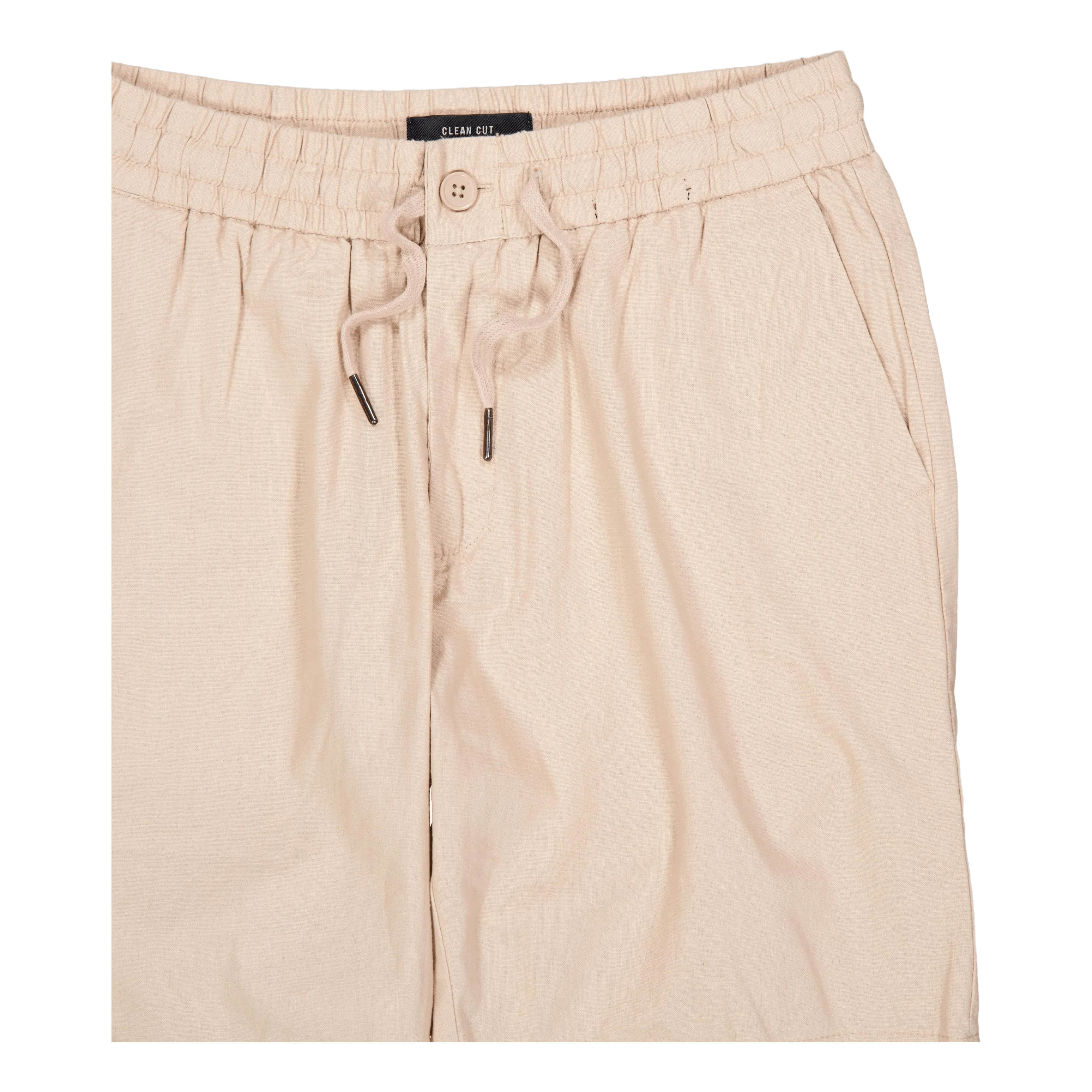 Barcelona Cotton / Linen Short Khaki