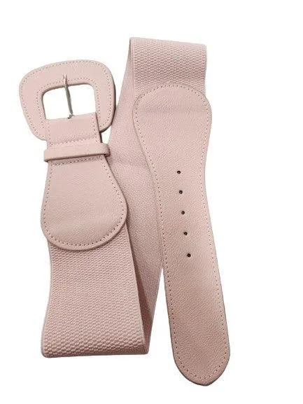 Basic Belt Stretch Elastic with Buckle in many colors