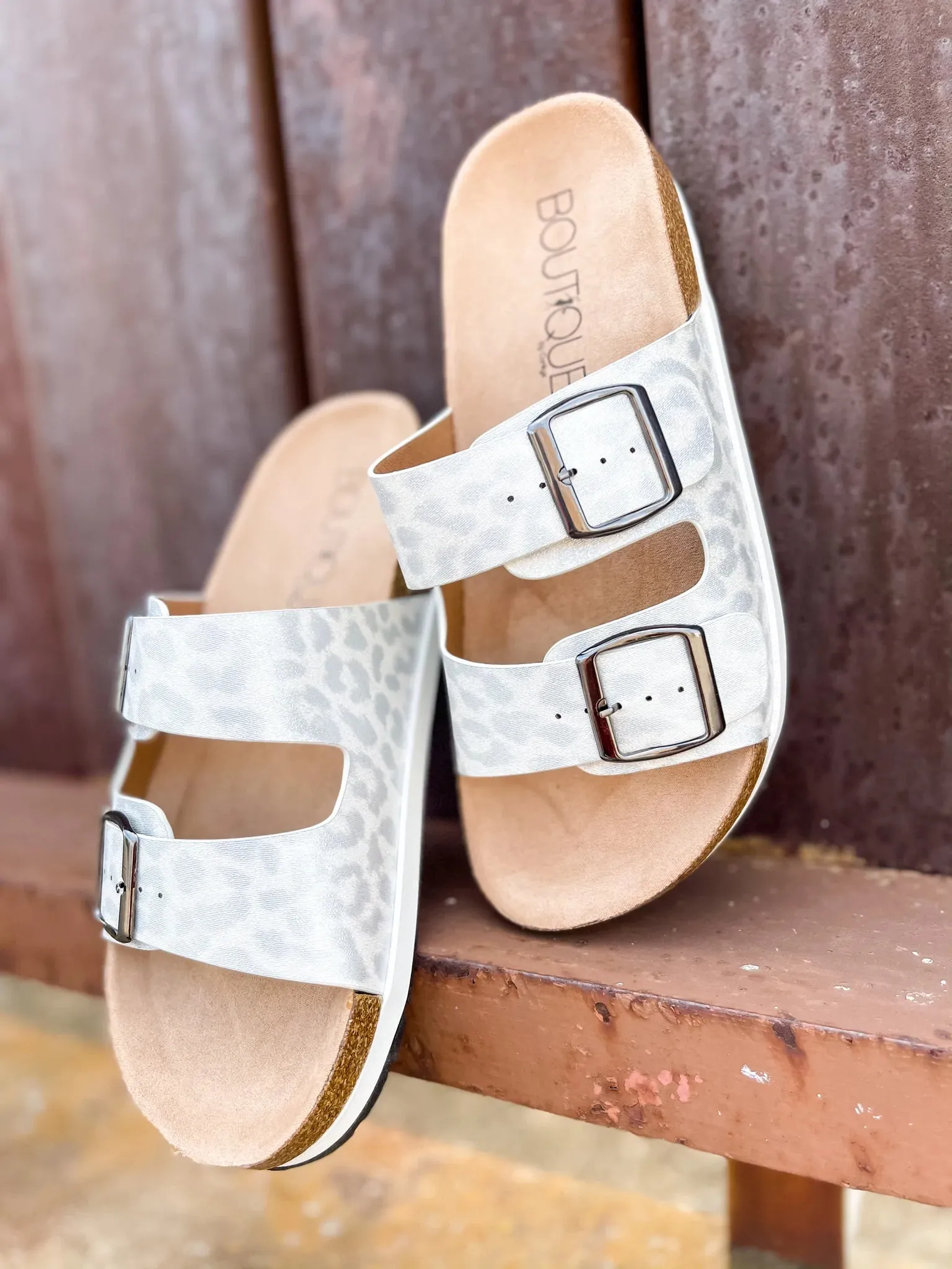 Beach Babe Sandals - White