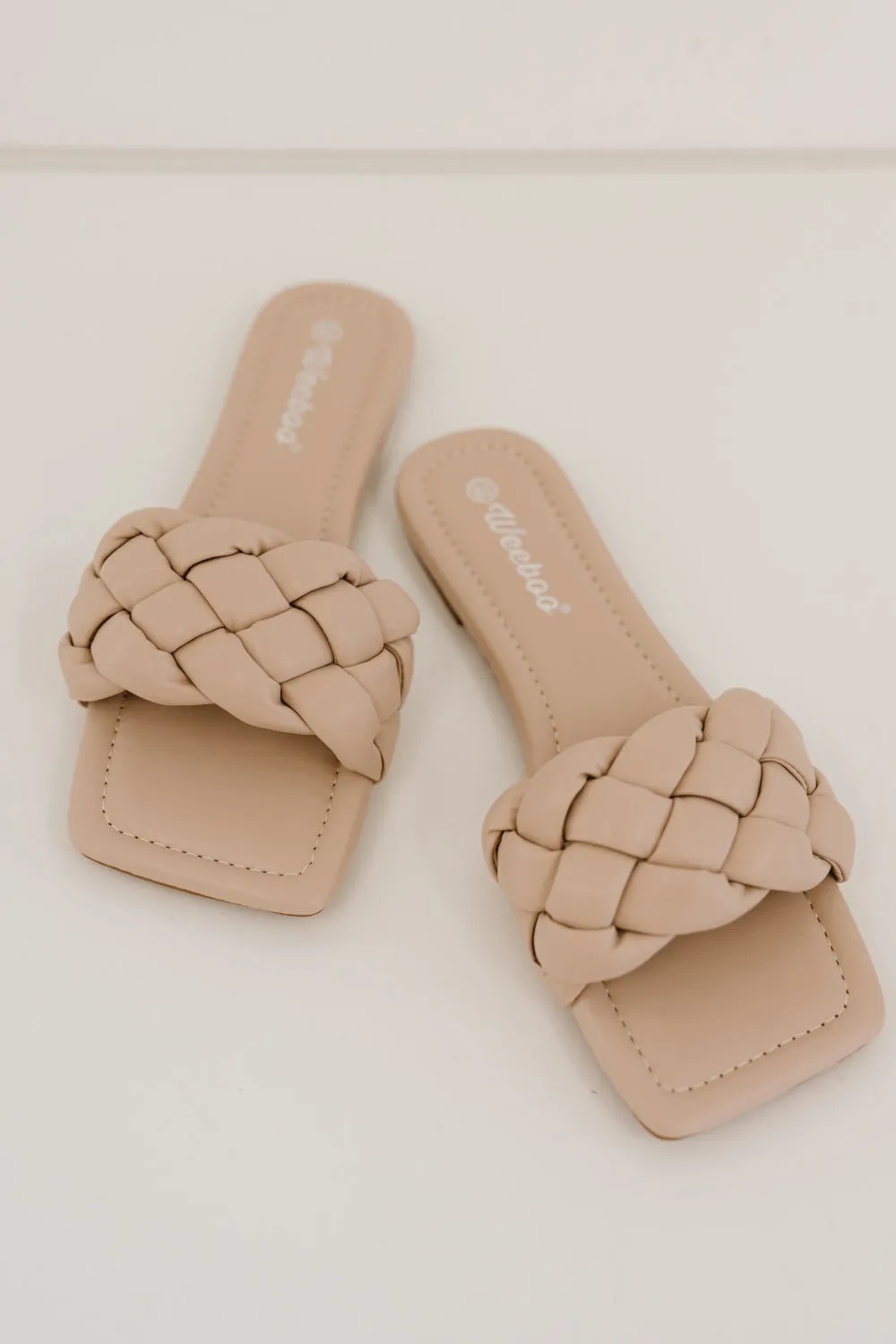 Cakewalk Woven Square Toe Sandals