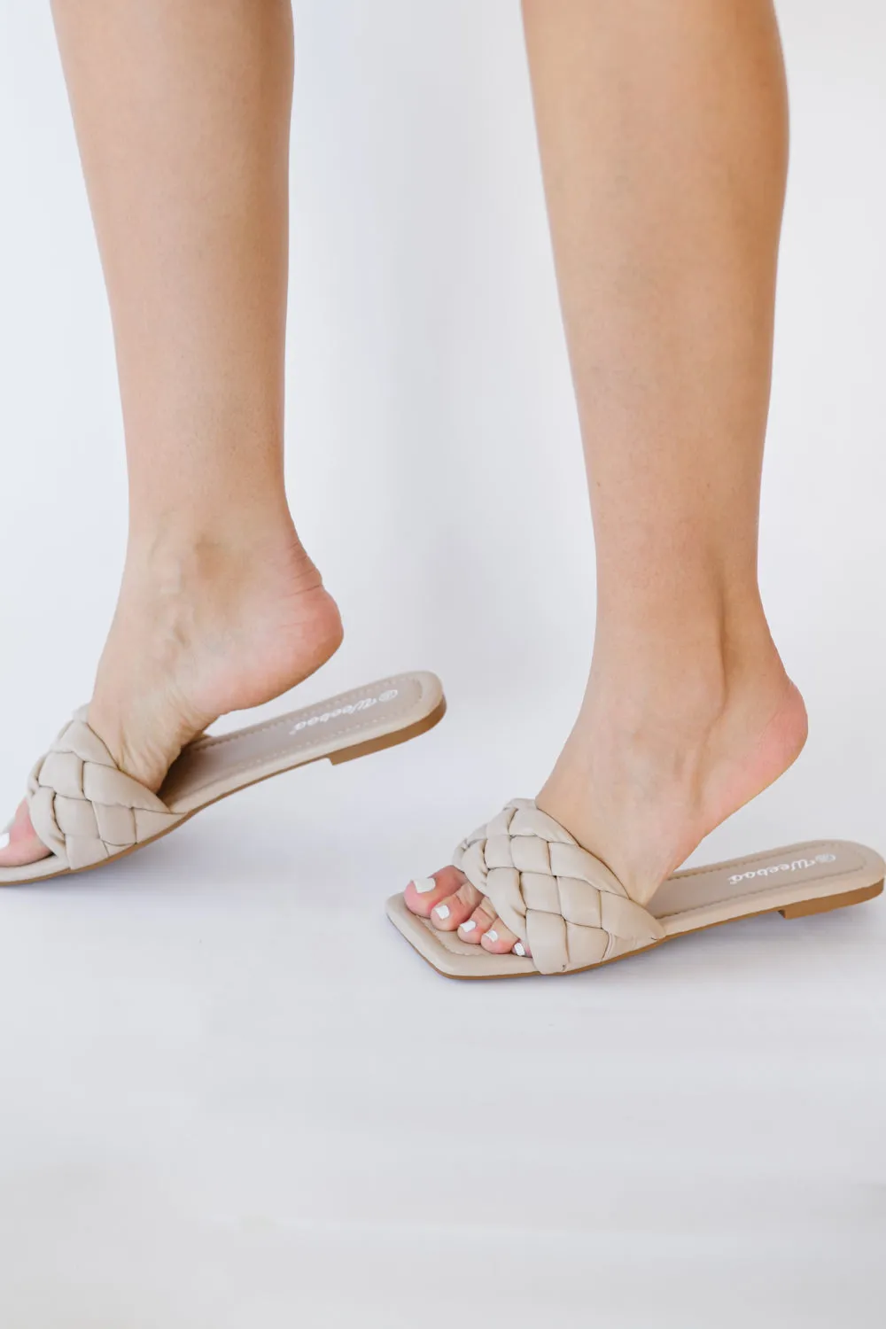 Cakewalk Woven Square Toe Sandals