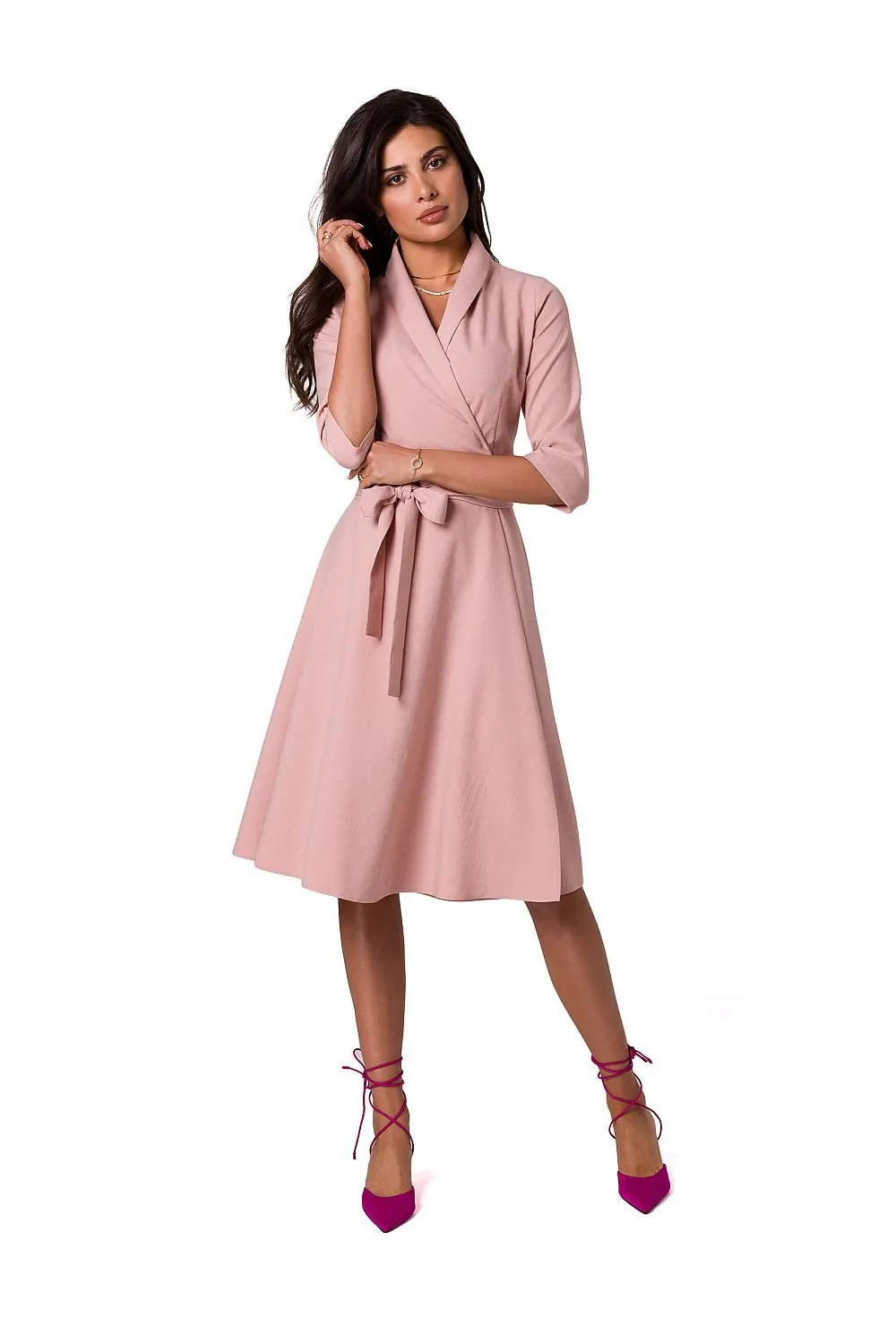 Chic Envelope Daytime Dress