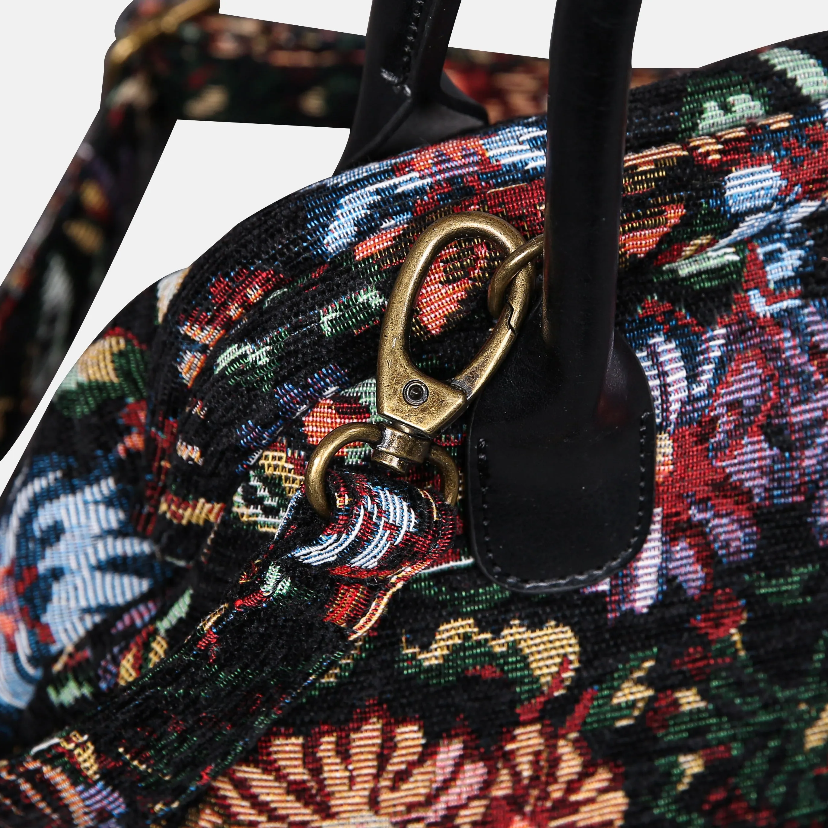 Colorful Cosmos Carpet Satchel