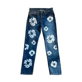 Denim Tears X Levi's Cotton Wreath Jeans 'Dark Wash'