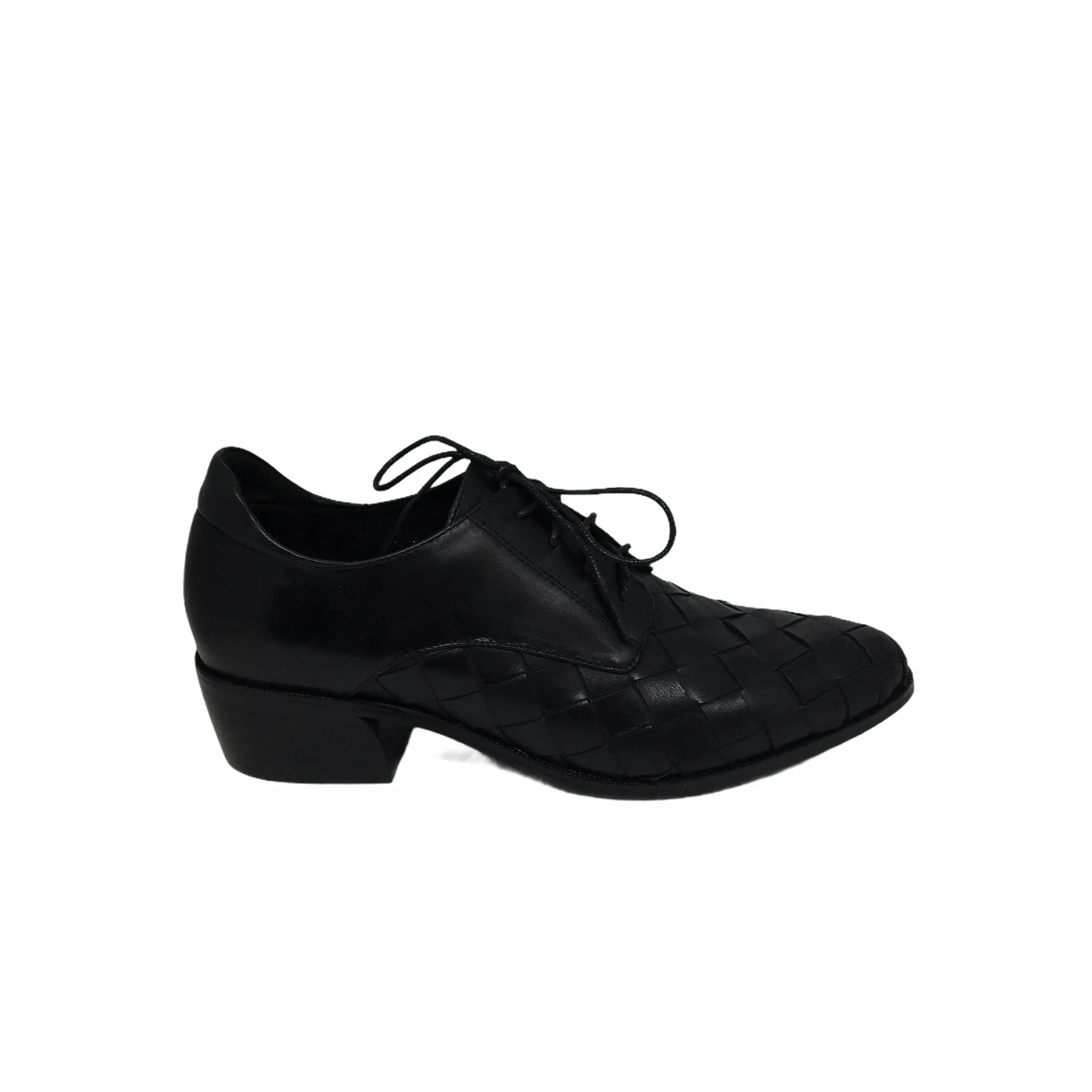 Django & Juliette Clint Leather Shoe ~ Mocca ~ Black