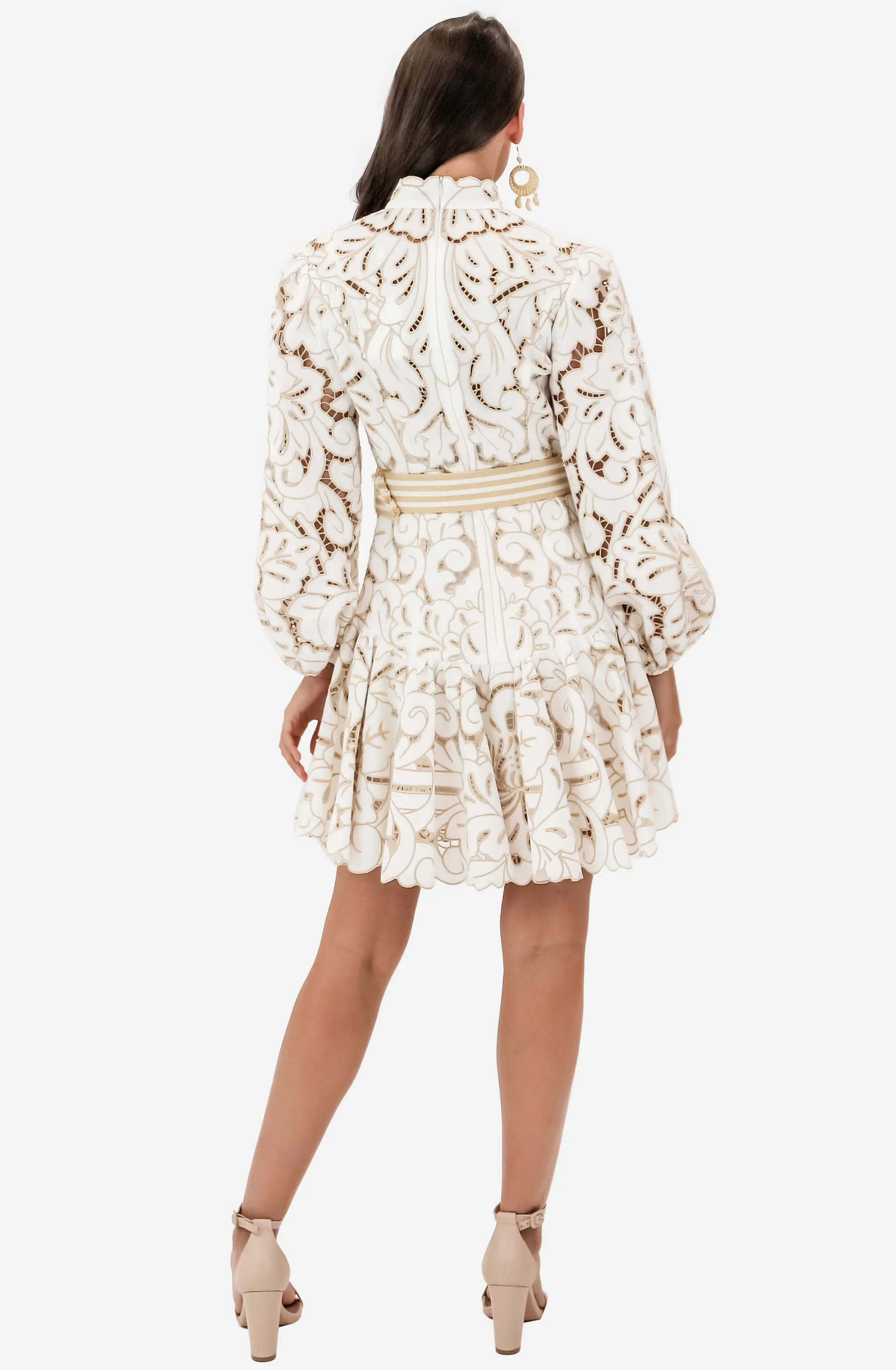 Edie Button Down Short Dress by Zimmermann