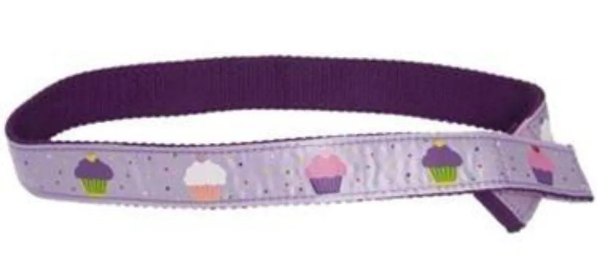 Girls Velcro Closure Cupcake Myself Belt