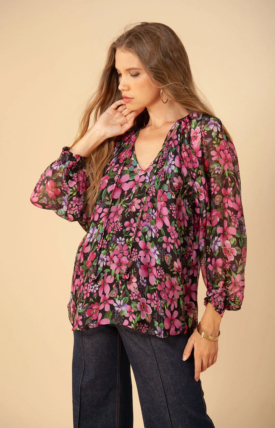 Hailey Chiffon Top