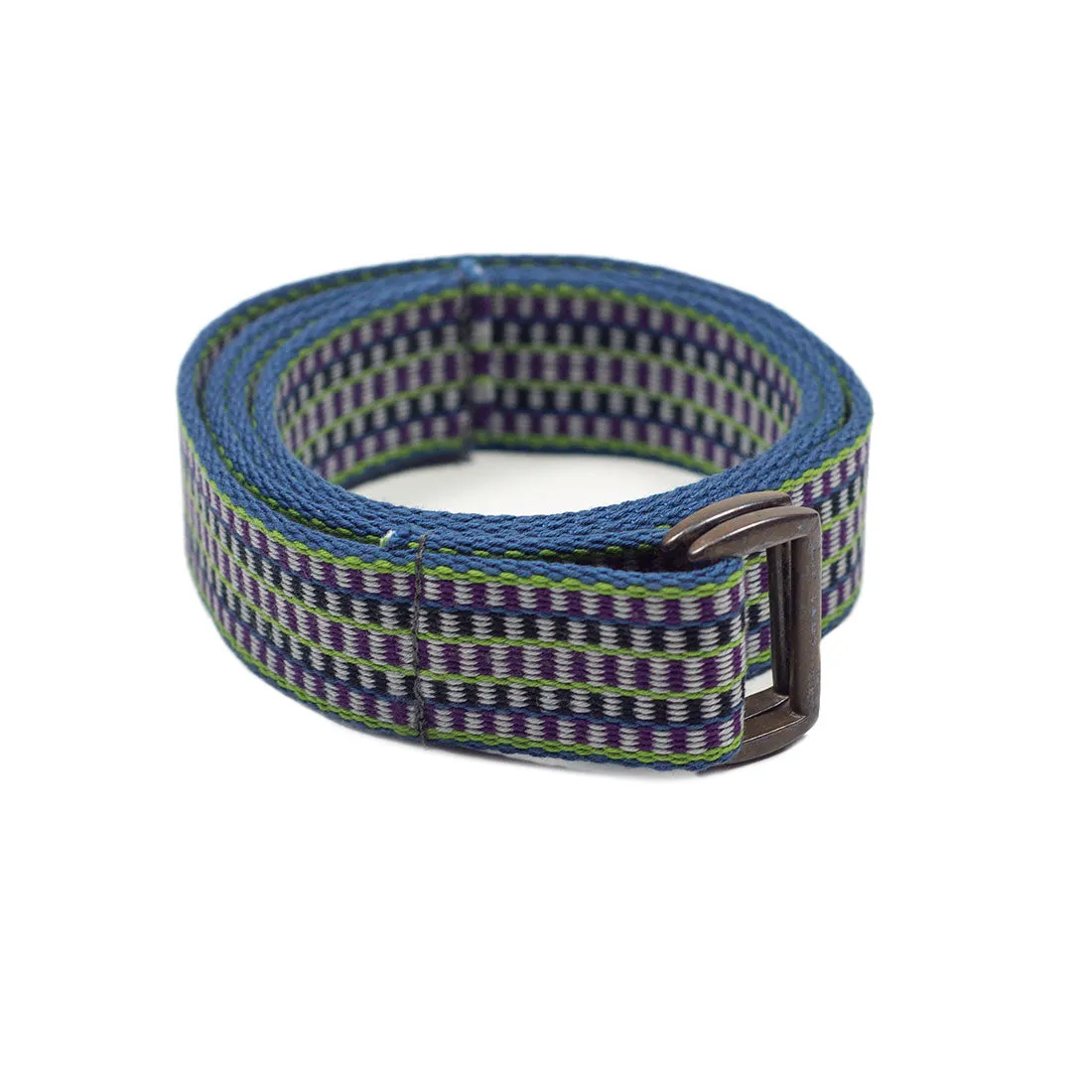 Irish fisherman's "crios" belt in "Meabh" purple, green, and blue