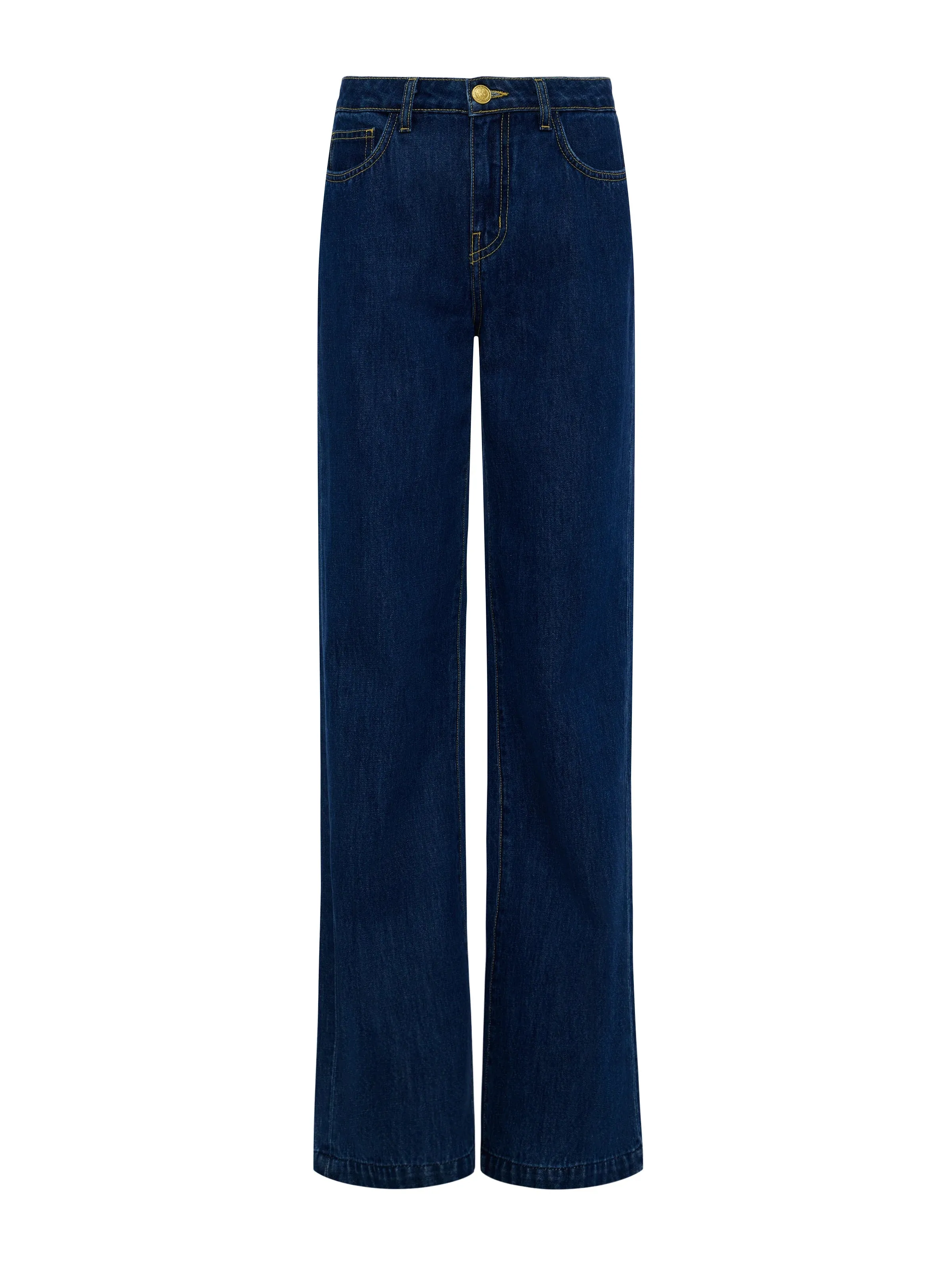 L'AGENCE CLAYTON H/R WIDE LEG JEAN