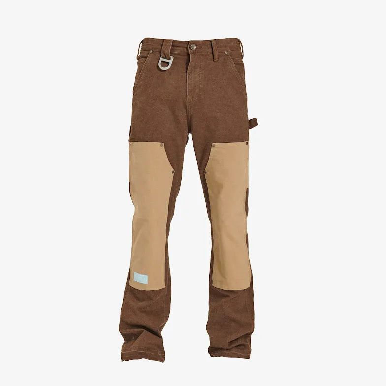 LEBANON CARPENTER DENIM (BROWN/TAN)