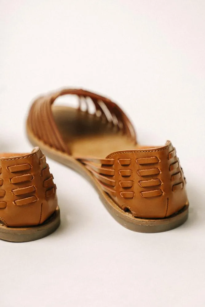 MIA Woven Flats in Brown