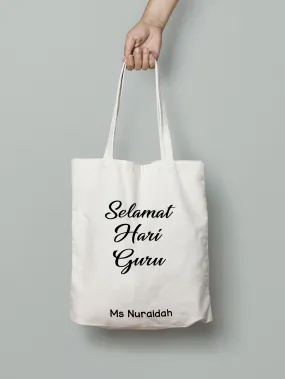 ML1: Tote Bag - Selamat Hari Guru (Design 1)