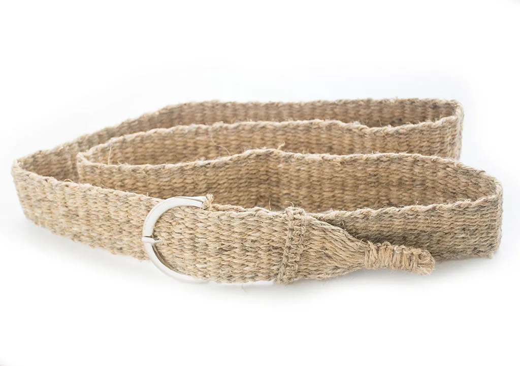 Multicolor Ecofriendly Hand Woven Unisex Hemp Belt