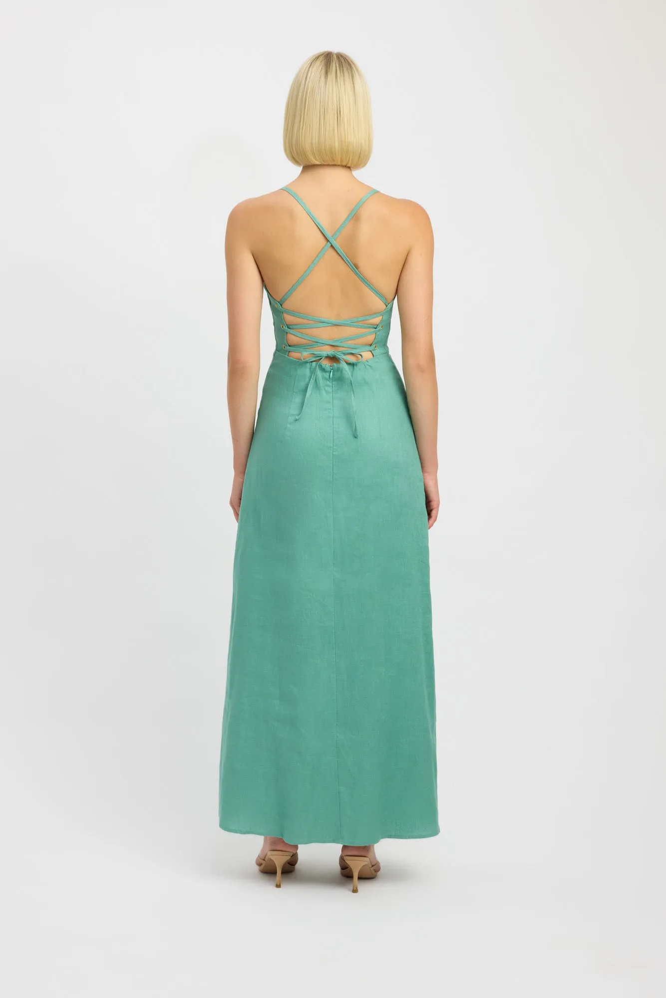 Palm Cross Back Dress