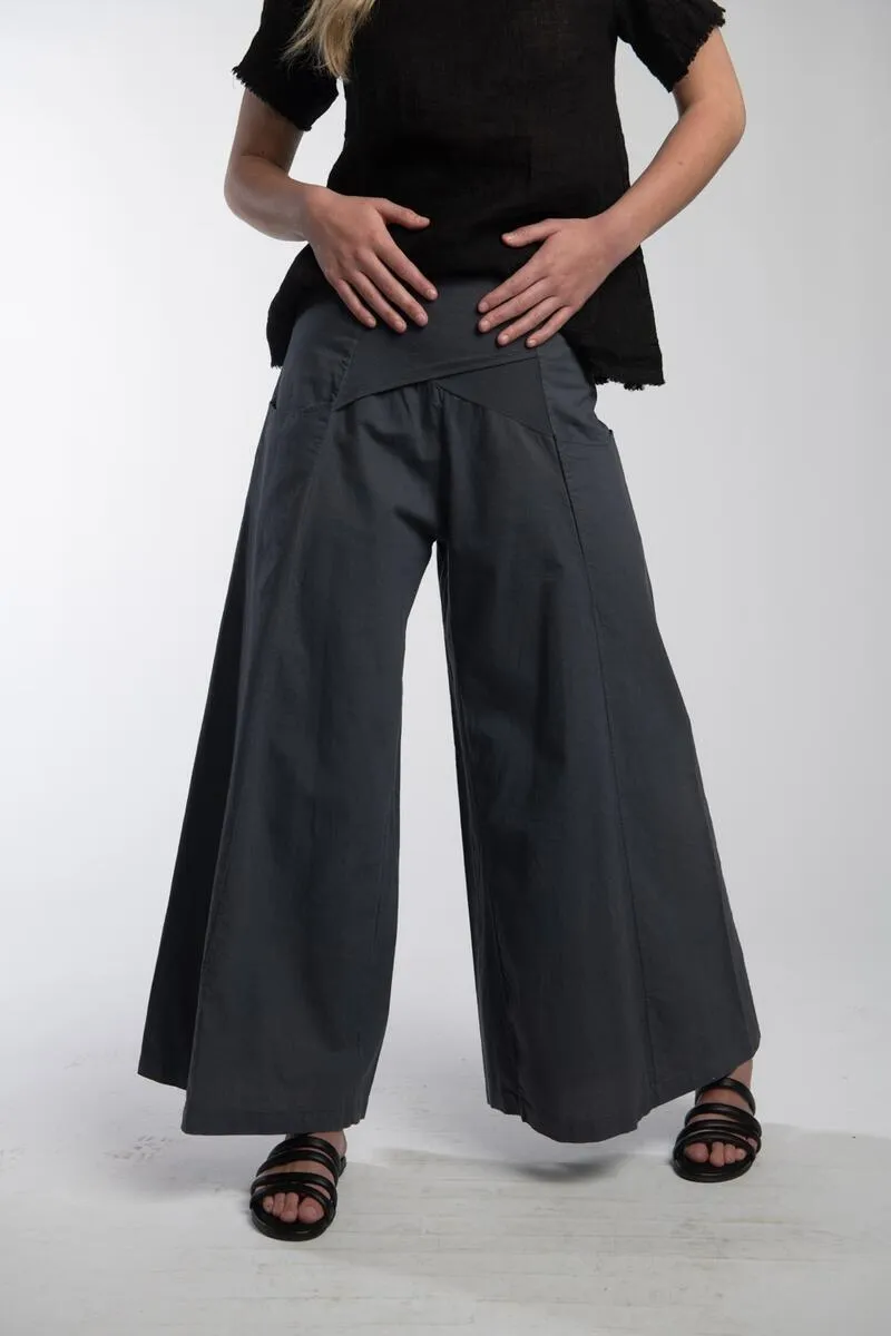 Poplin Palazzo Pant