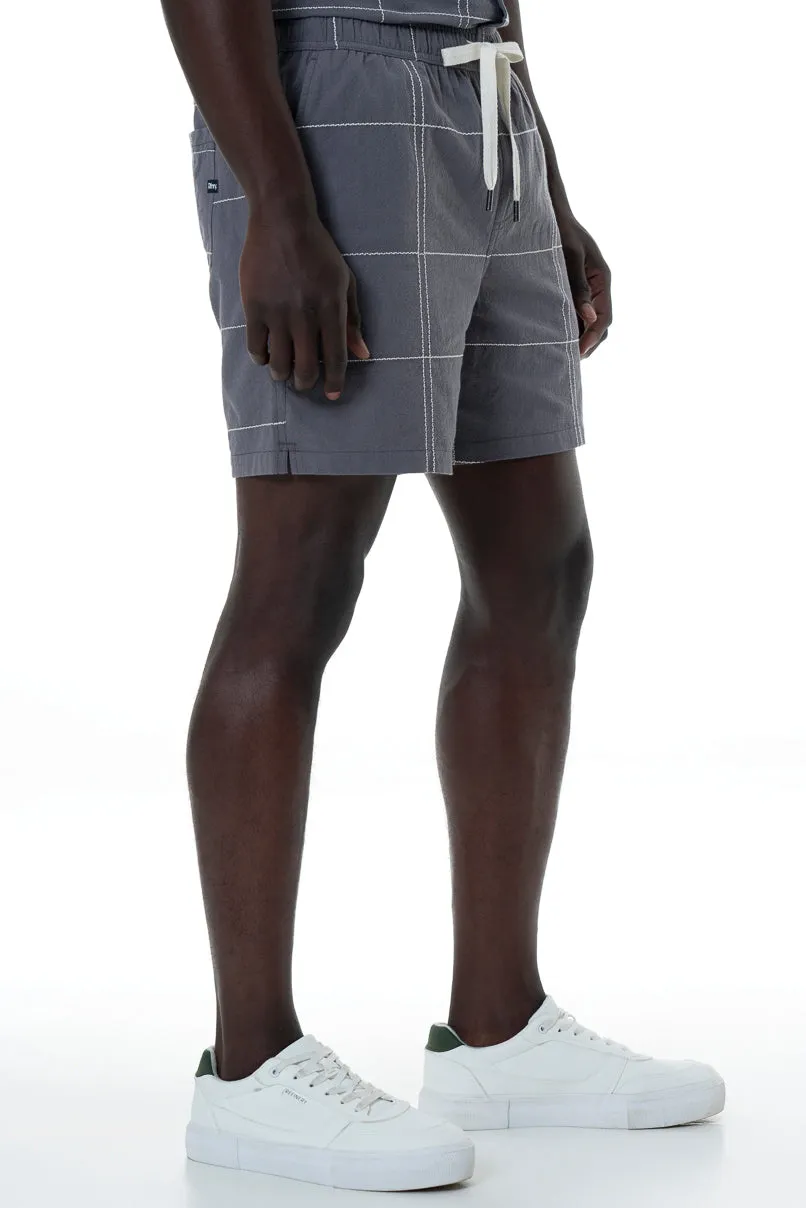 Pull On Shorts _ 154550 _ Charcoal