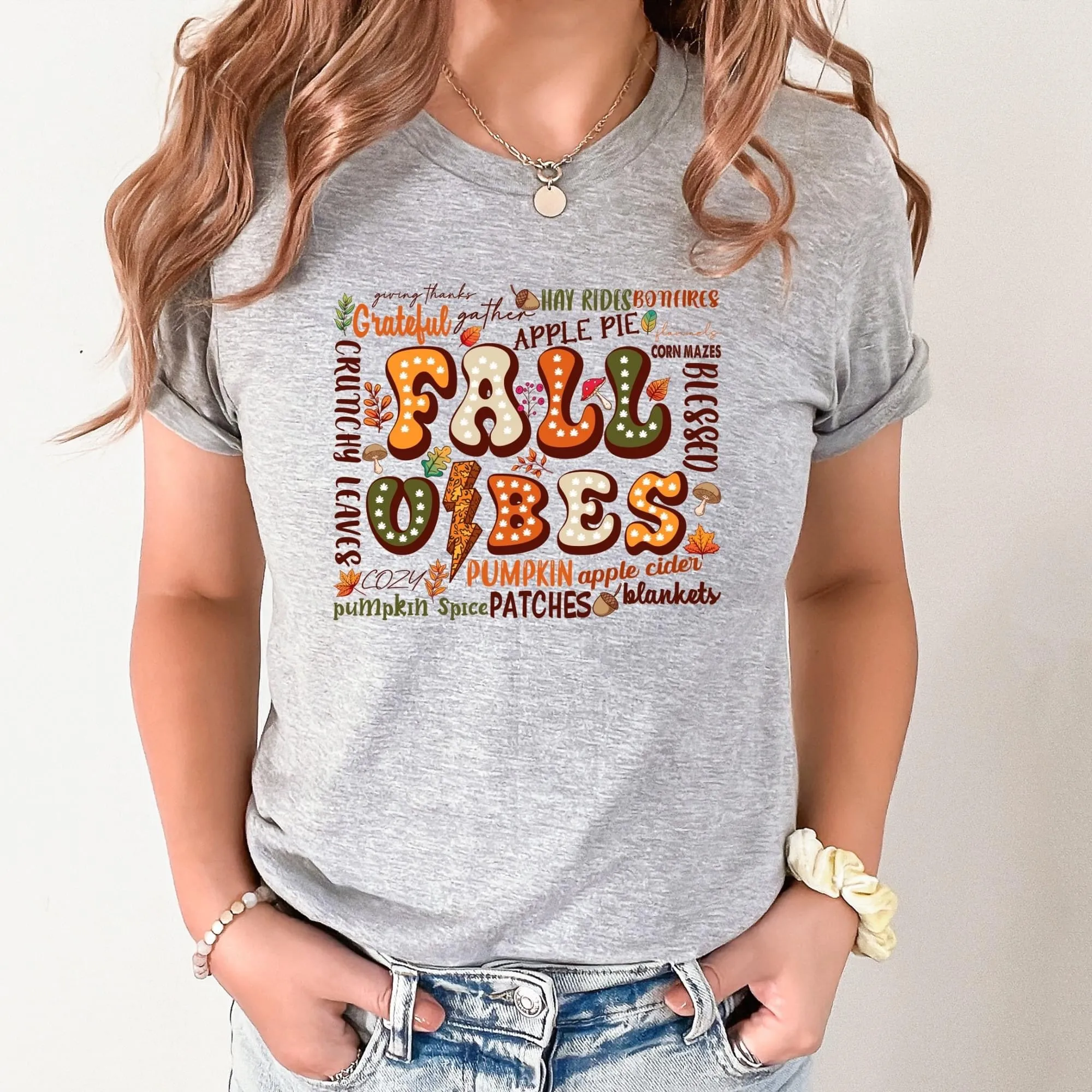 Retro Fall Vibes Graphic Tee