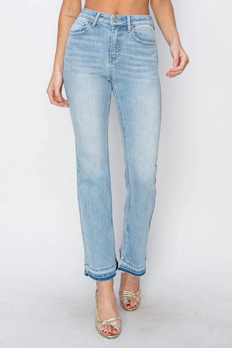 Risen Jeans - High Rise Straight Jeans - RDP5651CH