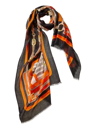 Roma Scarf - Mandarin