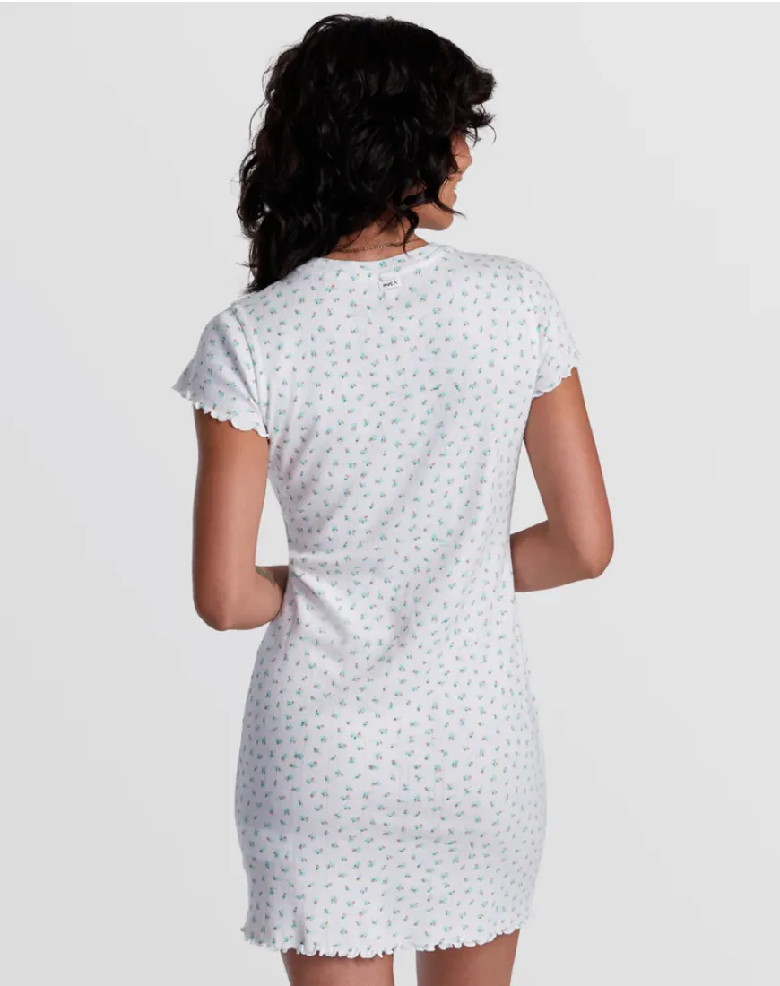 RVCA Git It Pointelle Dress