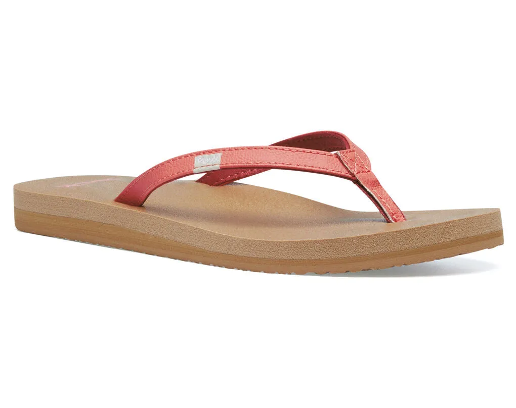 Sanuk Yoga Joy Sandal-Burnt Coral