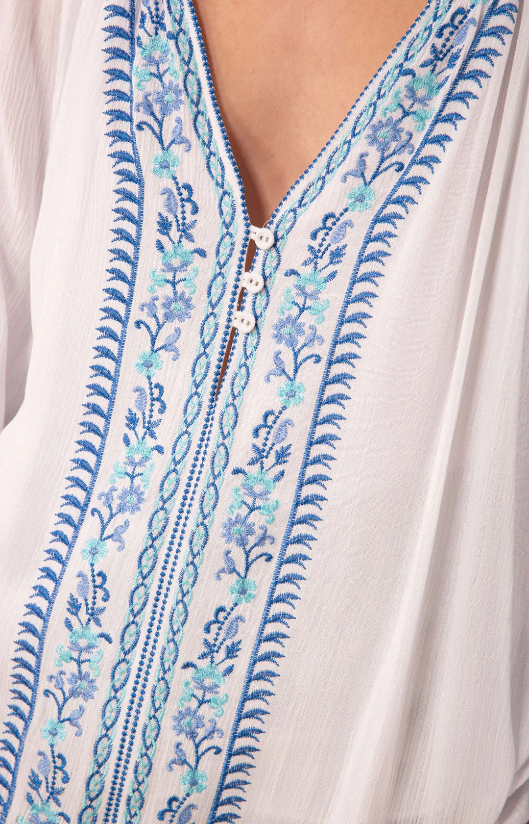 Sloane Embroidered Top