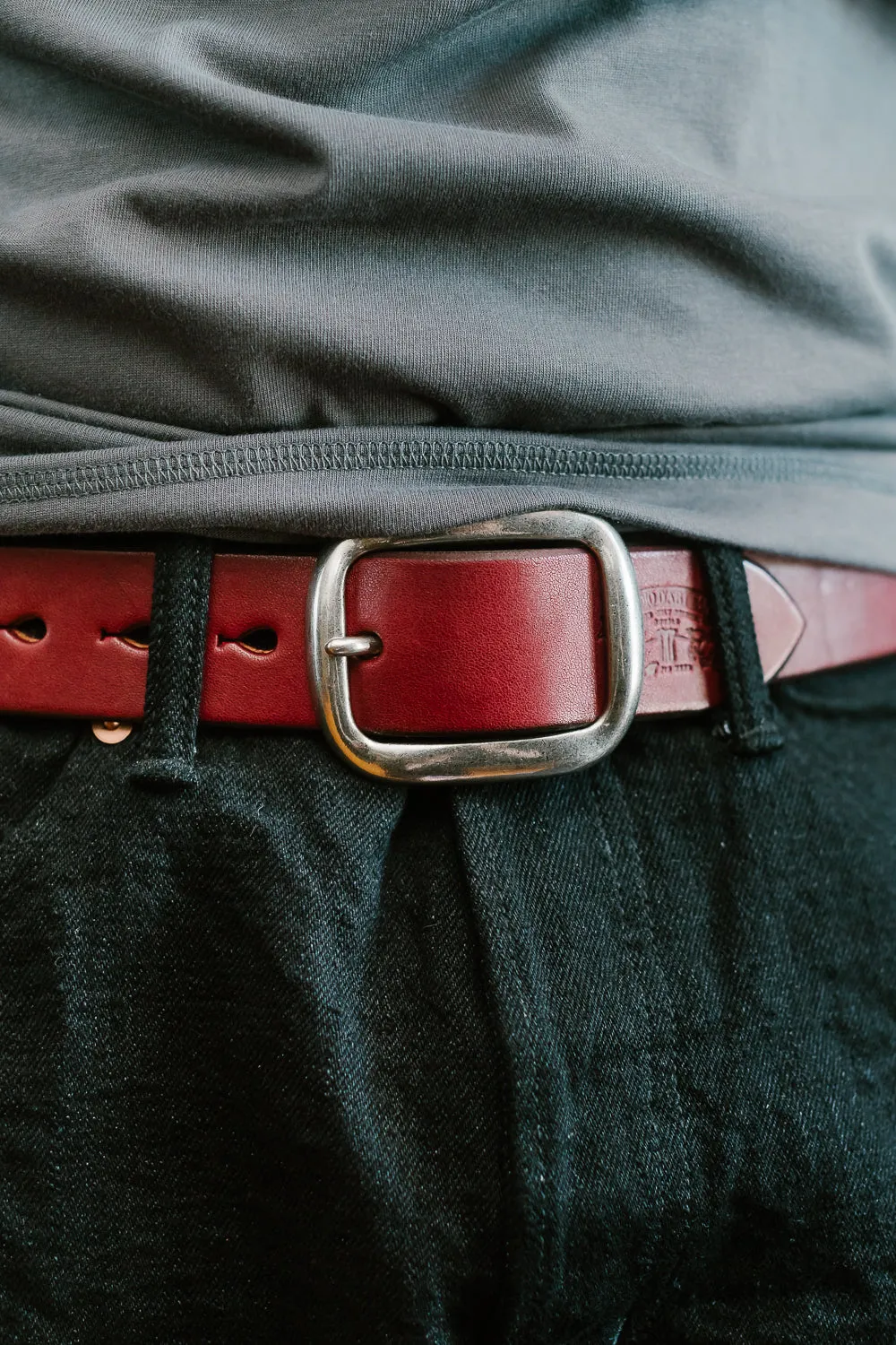 SP-100A - Leather Belt - Hinode