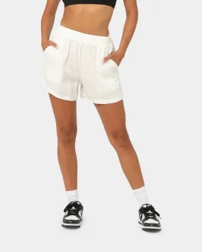 Stussy Women's Cali Linen Shorts White