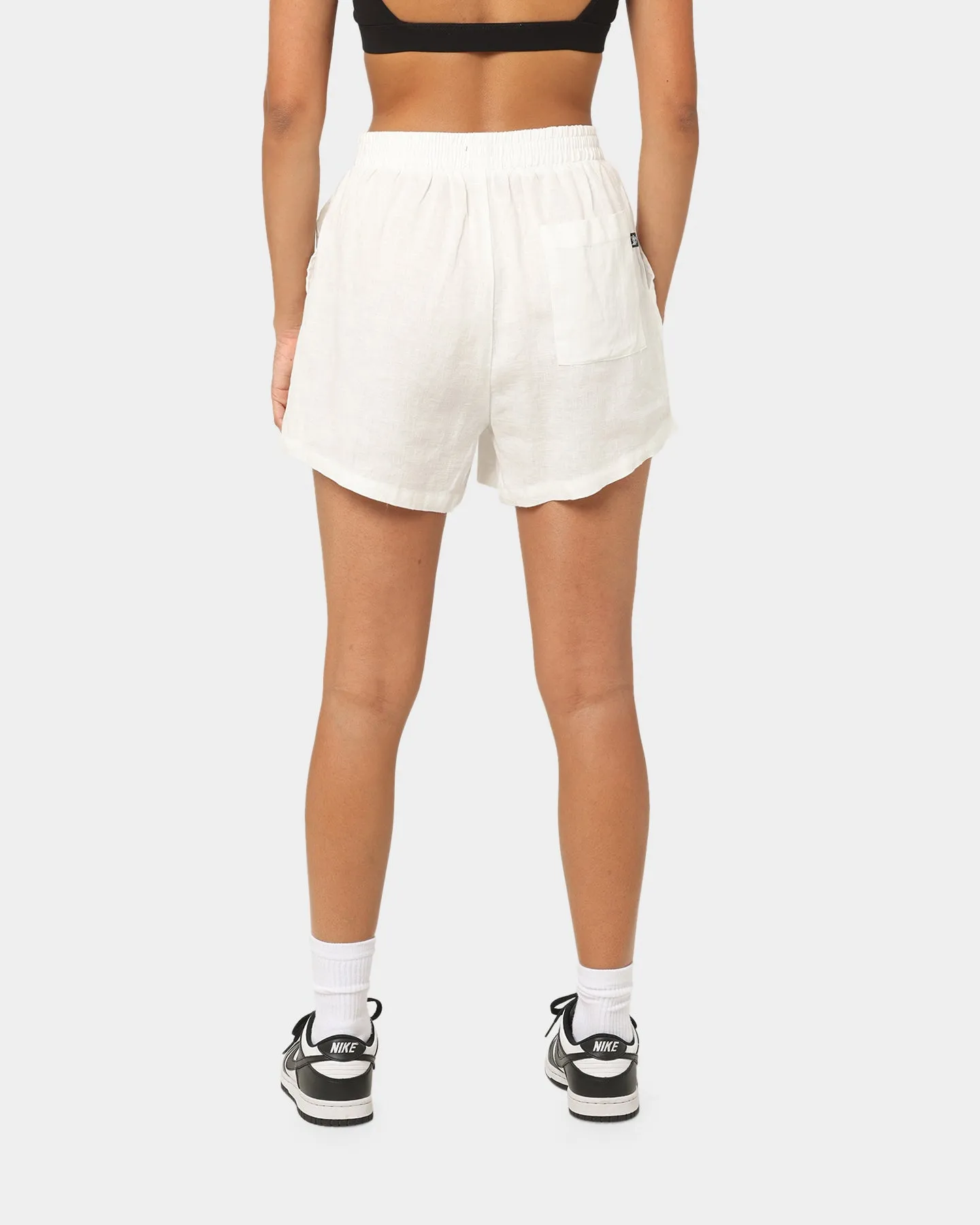 Stussy Women's Cali Linen Shorts White