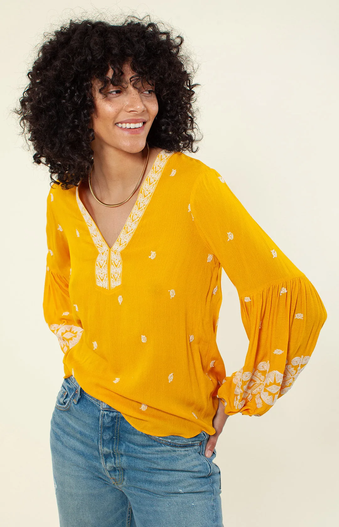 Tavanna Embroidered Top